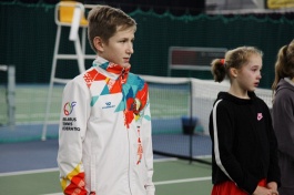   Tennis Europe 14&U. Kungens Kanna & Drottningens Pris. Баньков, Федоров и Титовец