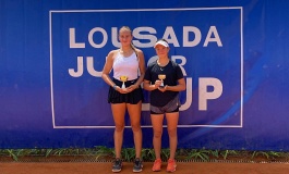 ITF World Junior Tour. Lousada Cup. Лучше получилось в парном