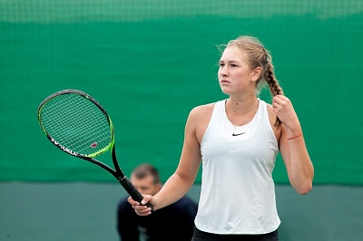 Women's ITF World Tennis Tour. Santa margherita di Pula. Готовко проиграла