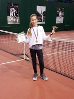 Tennis Europe 12&U. Vilnius tennis academy decennial cup 2018. Гапанькова и Крук вышли в основную сетку турнира