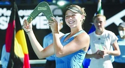 WTA Tour. Melbourne Summer Set 2. Опять осталась на втором плане