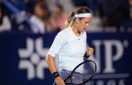 WTA Tour. Abierto GNP Seguros. Азаренко не смогла доиграть финал