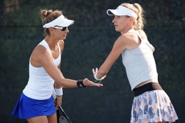 ITF World Tour. Henderson Tennis Open. А в паре — в полуфинале