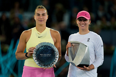 WTA Tour. Mutua Madrid Open. Трёхкратной стать не удалось