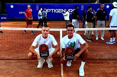 ITF World Junior Tour. Optigen Pro Championship. Один добрался до парного финала