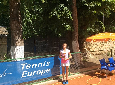 Tennis Europe 14&U. Children's Day Cup. Якубович вторая!