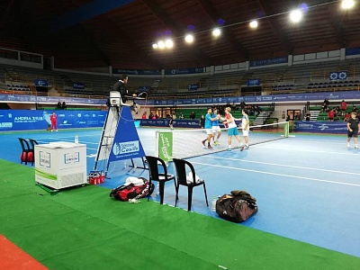 ATP Challenger Tour. Andria E Castel Del Monte Challenger. Игнатик прошел Василевского. Игры не было