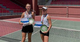 ITF World Junior Tour. Tajikistan Open. Третий совместный титул Бернович и Гапаньковой