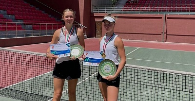 ITF World Junior Tour. Tajikistan Open. Третий совместный титул Бернович и Гапаньковой