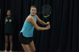 Women's ITF World Tennis Tour. 21st Al Habtoor Tennis Challenge. Уверенная победа Готовко во втором круге квалификации