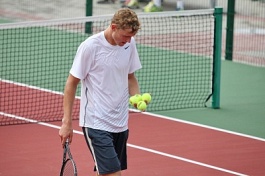 Men's ITF World Tennis Tour. Aktobe ITF International Tournament. Леоненко и Лютаревич