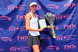 ITF World Tour. CMDX Open. Осталась финалисткой
