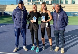 Tennis Europe14&U. Rafa Nadal Academy. Кухаренко — победительница парного зачёта