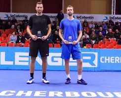 ATP Challenger Tour. Cherbourg La Manche. Лютаревич вновь сильнейший среди дуэтов