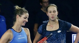 WTA Tour. BGL BNP Paribas Luxembourg Open. Финал парного разряда для Веры Лапко