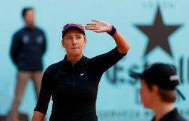 WTA Tour. Mutua Madrid Open. Отказ Азаренко