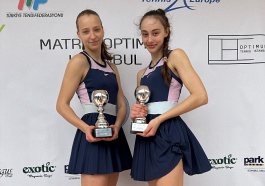 Tennis Europe16&U. Matrix Optimum Istanbul. Пашкевич — победительница парного зачёта
