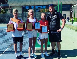 Tennis Europe14&U. Memory of Haydar Aliyev. Манжос победила в паре, Бульбенков — в одиночке