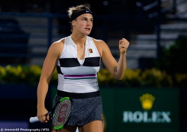 WTA Tour. BNP Paribas Open 2019. Арина в деле