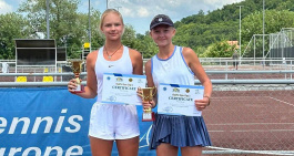 Tennis Europe 12&U. Gold's Gym Cup. Пополнили коллекцию трофеев