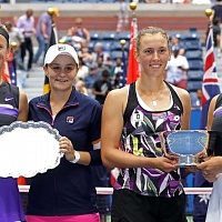 Виктория Азаренко и Арина Соболенко (2019)