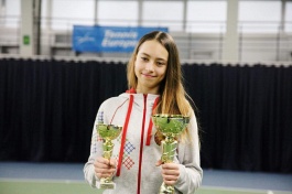 ITF Junior Circuit. ITF Alex Metreveli Cup. Дмитрук идет вперед