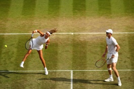 Grand Slam. 2018 Wimbledon Championships. Азаренко идет в полуфинал микста