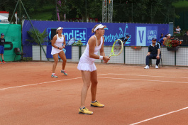 WTA Tour. Grand Est Open. Третий парный финал за лето