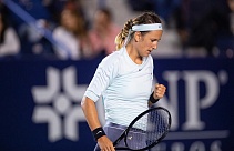WTA Tour. Abierto GNP Seguros. Азаренко не смогла доиграть финал