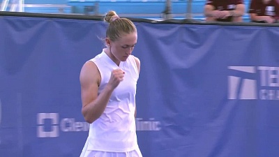 WTA Tour. Tennis in the Land. Саснович выбивает Подорошку