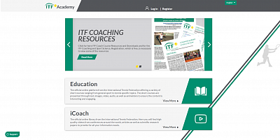 ITF. Открыто бесплатное пользование ITF Academy