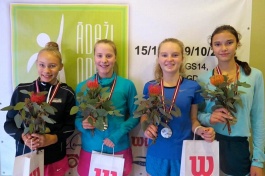 Tennis Europe 14&U. Ādaži Open. Саулевич и Шабанова стали финалистками в паре